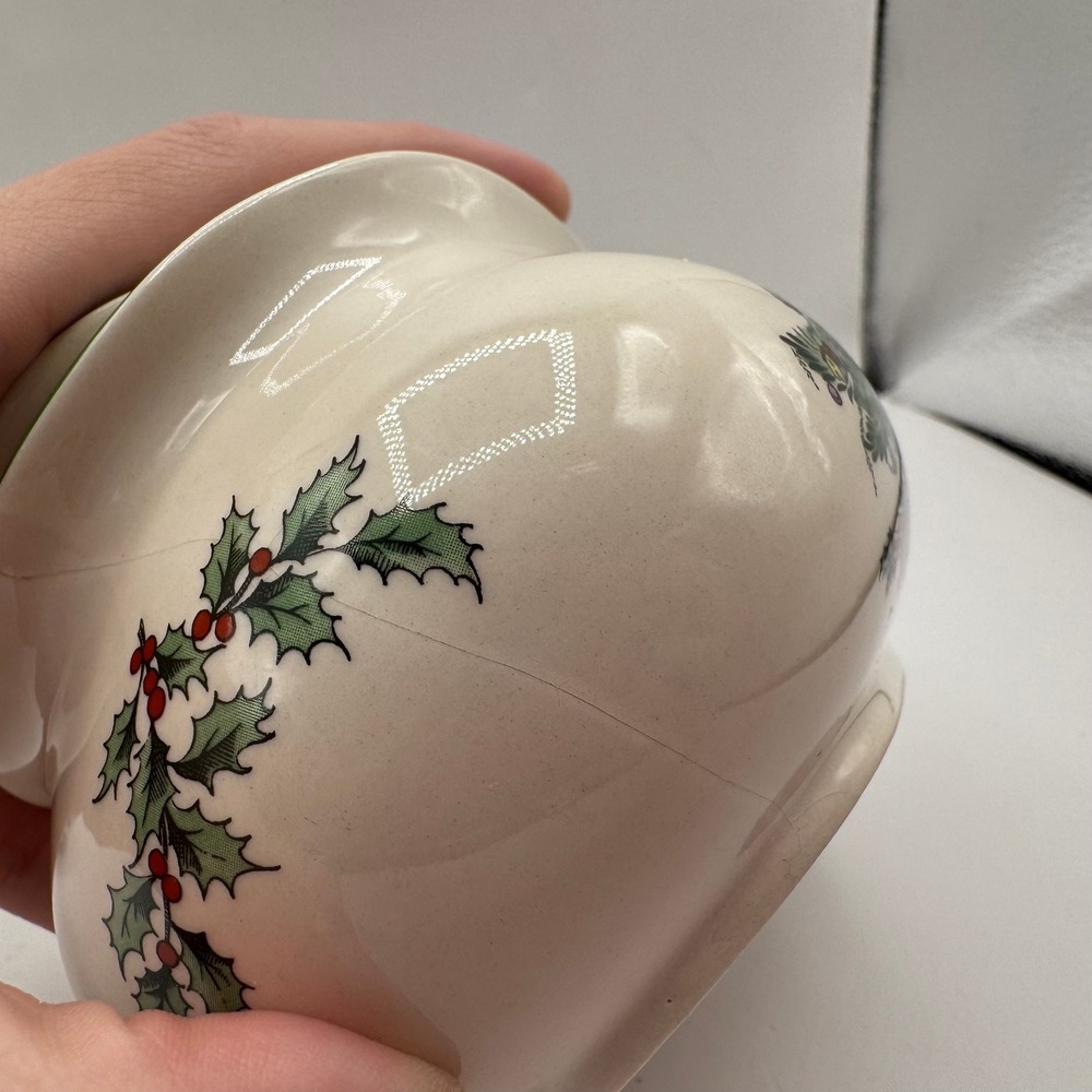 Spode Creamer and Sugar Bowl Set Unisex OS Cream Christmas Tree S3324-A6 - Picture 7 of 15